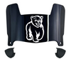 Montana Grizzlies Mini Football Helmet Visor Shield w/ Clips - PICK VISOR & LOGO COLOR
