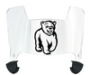 Montana Grizzlies Mini Football Helmet Visor Shield w/ Clips - PICK VISOR & LOGO COLOR