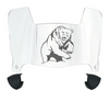 Montana Grizzlies Mini Football Helmet Visor Shield w/ Clips - PICK VISOR & LOGO COLOR