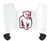 Montana Grizzlies Mini Football Helmet Visor Shield w/ Clips - PICK VISOR & LOGO COLOR