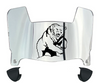 Montana Grizzlies Mini Football Helmet Visor Shield w/ Clips - PICK VISOR & LOGO COLOR