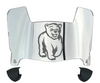 Montana Grizzlies Mini Football Helmet Visor Shield w/ Clips - PICK VISOR & LOGO COLOR