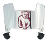 Montana Grizzlies Mini Football Helmet Visor Shield w/ Clips - PICK VISOR & LOGO COLOR