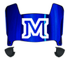 Montana State Bobcats Mini Football Helmet Visor Shield w/ Clips - PICK VISOR & LOGO COLOR