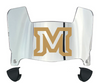 Montana State Bobcats Mini Football Helmet Visor Shield w/ Clips - PICK VISOR & LOGO COLOR