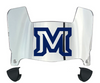 Montana State Bobcats Mini Football Helmet Visor Shield w/ Clips - PICK VISOR & LOGO COLOR
