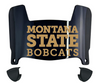 Montana State Bobcats Mini Football Helmet Visor Shield w/ Clips - PICK VISOR & LOGO COLOR