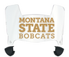 Montana State Bobcats Mini Football Helmet Visor Shield w/ Clips - PICK VISOR & LOGO COLOR