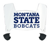 Montana State Bobcats Mini Football Helmet Visor Shield w/ Clips - PICK VISOR & LOGO COLOR