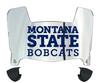 Montana State Bobcats Mini Football Helmet Visor Shield w/ Clips - PICK VISOR & LOGO COLOR