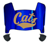 Montana State Bobcats Mini Football Helmet Visor Shield w/ Clips - PICK VISOR & LOGO COLOR