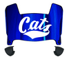 Montana State Bobcats Mini Football Helmet Visor Shield w/ Clips - PICK VISOR & LOGO COLOR