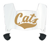 Montana State Bobcats Mini Football Helmet Visor Shield w/ Clips - PICK VISOR & LOGO COLOR