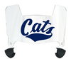 Montana State Bobcats Mini Football Helmet Visor Shield w/ Clips - PICK VISOR & LOGO COLOR