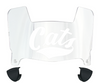 Montana State Bobcats Mini Football Helmet Visor Shield w/ Clips - PICK VISOR & LOGO COLOR