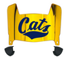 Montana State Bobcats Mini Football Helmet Visor Shield w/ Clips - PICK VISOR & LOGO COLOR
