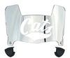 Montana State Bobcats Mini Football Helmet Visor Shield w/ Clips - PICK VISOR & LOGO COLOR