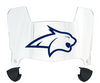 Montana State Bobcats Mini Football Helmet Visor Shield w/ Clips - PICK VISOR & LOGO COLOR