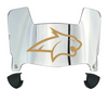 Montana State Bobcats Mini Football Helmet Visor Shield w/ Clips - PICK VISOR & LOGO COLOR