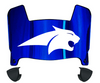 Montana State Bobcats Mini Football Helmet Visor Shield w/ Clips - PICK VISOR & LOGO COLOR