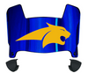 Montana State Bobcats Mini Football Helmet Visor Shield w/ Clips - PICK VISOR & LOGO COLOR