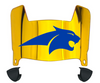 Montana State Bobcats Mini Football Helmet Visor Shield w/ Clips - PICK VISOR & LOGO COLOR