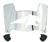Montana State Bobcats Mini Football Helmet Visor Shield w/ Clips - PICK VISOR & LOGO COLOR