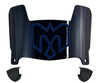 Montreal Alouettes Mini Football Helmet Visor Shield w/ Clips - PICK VISOR & LOGO COLOR