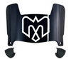 Montreal Alouettes Mini Football Helmet Visor Shield w/ Clips - PICK VISOR & LOGO COLOR