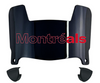 Montreal Alouettes Mini Football Helmet Visor Shield w/ Clips - PICK VISOR & LOGO COLOR