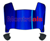 Montreal Alouettes Mini Football Helmet Visor Shield w/ Clips - PICK VISOR & LOGO COLOR