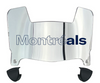 Montreal Alouettes Mini Football Helmet Visor Shield w/ Clips - PICK VISOR & LOGO COLOR