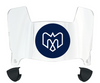 Montreal Alouettes Mini Football Helmet Visor Shield w/ Clips - PICK VISOR & LOGO COLOR