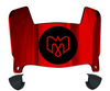 Montreal Alouettes Mini Football Helmet Visor Shield w/ Clips - PICK VISOR & LOGO COLOR