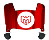Montreal Alouettes Mini Football Helmet Visor Shield w/ Clips - PICK VISOR & LOGO COLOR