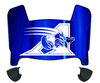 Montreal Alouettes Mini Football Helmet Visor Shield w/ Clips - PICK VISOR & LOGO COLOR