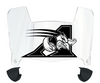 Montreal Alouettes Mini Football Helmet Visor Shield w/ Clips - PICK VISOR & LOGO COLOR