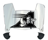 Montreal Alouettes Mini Football Helmet Visor Shield w/ Clips - PICK VISOR & LOGO COLOR