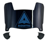 Montreal Alouettes Mini Football Helmet Visor Shield w/ Clips - PICK VISOR & LOGO COLOR