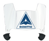 Montreal Alouettes Mini Football Helmet Visor Shield w/ Clips - PICK VISOR & LOGO COLOR