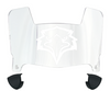 Morehead State Eagles Mini Football Helmet Visor Shield w/ Clips - PICK VISOR & LOGO COLOR