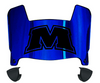 Morehead State Eagles Mini Football Helmet Visor Shield w/ Clips - PICK VISOR & LOGO COLOR