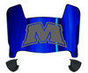 Morehead State Eagles Mini Football Helmet Visor Shield w/ Clips - PICK VISOR & LOGO COLOR