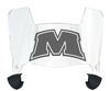 Morehead State Eagles Mini Football Helmet Visor Shield w/ Clips - PICK VISOR & LOGO COLOR