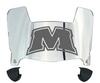 Morehead State Eagles Mini Football Helmet Visor Shield w/ Clips - PICK VISOR & LOGO COLOR