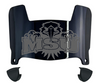 Morehead State Eagles Mini Football Helmet Visor Shield w/ Clips - PICK VISOR & LOGO COLOR