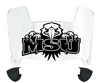Morehead State Eagles Mini Football Helmet Visor Shield w/ Clips - PICK VISOR & LOGO COLOR