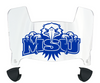 Morehead State Eagles Mini Football Helmet Visor Shield w/ Clips - PICK VISOR & LOGO COLOR