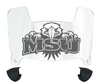 Morehead State Eagles Mini Football Helmet Visor Shield w/ Clips - PICK VISOR & LOGO COLOR
