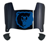 Morgan State Bears Mini Football Helmet Visor Shield w/ Clips - PICK VISOR & LOGO COLOR